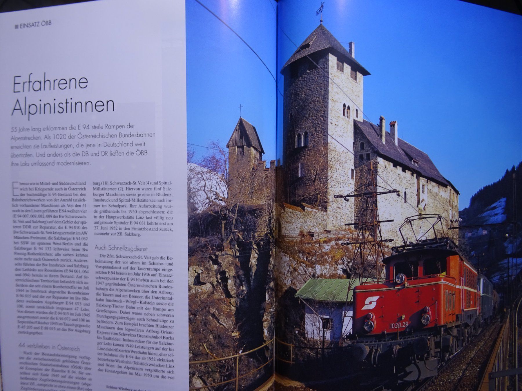 Libri: Eisenbahn Journal DB Baureihe E 94 Technik, Einsatz, Museum – Usato da Teufen AR venduto da Brandan2171 6
