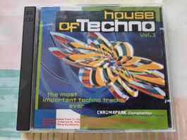 CD House of techno - Volume 1
