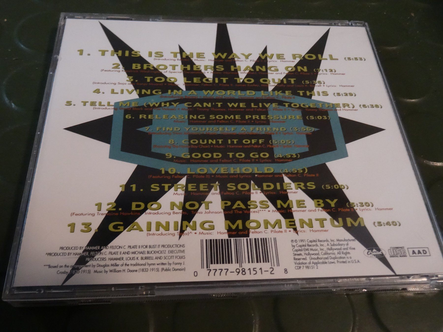 CDs: MC Hammer - Too Legit To Quit CD – Gebraucht aus Olten von Disc-Ausverkauf 1