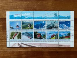 FL Kollektionsbogen  Nr. 9  Erstag  Bergbahnen  (F30)