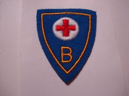 Spezialistenabzeichen B-Laborant, Stoff, Sanität