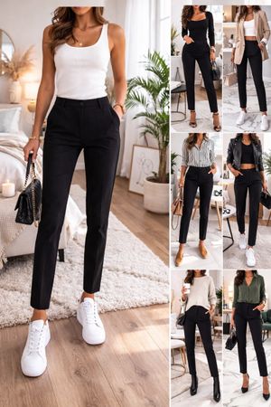PANTALON NOIR VERO MODA TAILLE 36