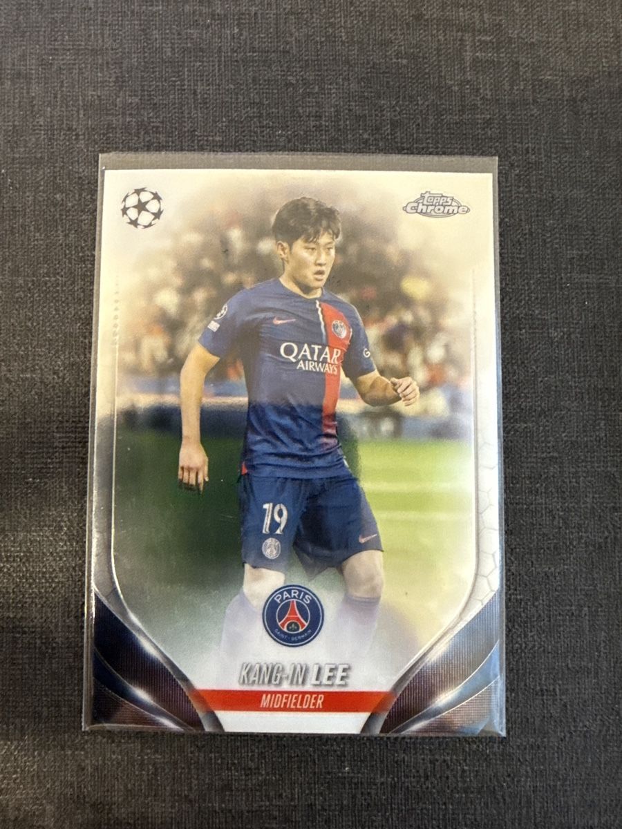 Topps Carte collezionabili: Topps Chrome Kang-In Lee Paris Saint-Germain – Nuovo (secondo la descrizione) da Burgdorf venduto da Sports_Cards_3400