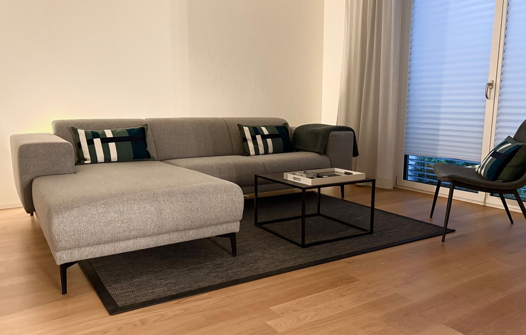 Pfister Sofas: Ecksofa Modell Huber ONE von Möbel Pfister hellgrau – Gebraucht aus Kloten von Flower_007