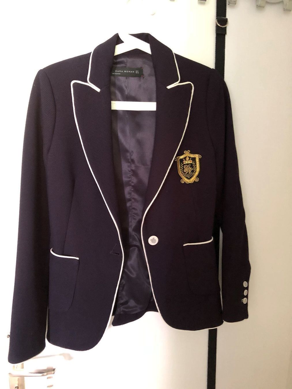 Giacche: BLAZER ZARA  Grösse S Dunkelblau Wunderschön – Nuovo e nell'imballaggio originale da Adliswil venduto da Jessik0