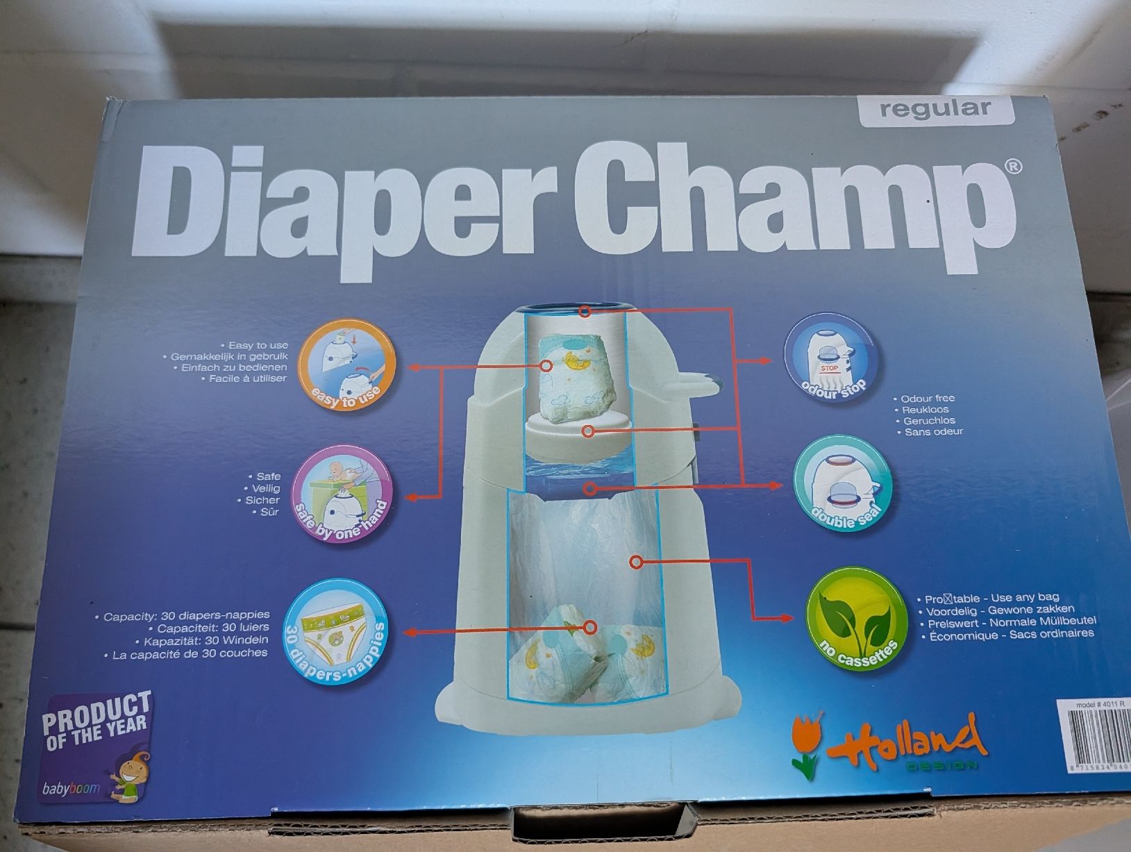 Cestini per rifiuti: Diaper Champ Windeleimer weiss  – Usato da Stüsslingen venduto da mar_6rh2 2