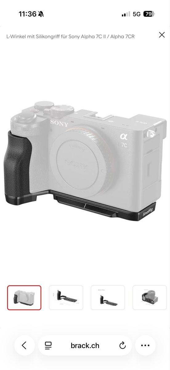 Sony Kamera: Sony A7C ii Smallrig Cage – Neu (gemäss Beschreibung) aus Zürich von Daveischda