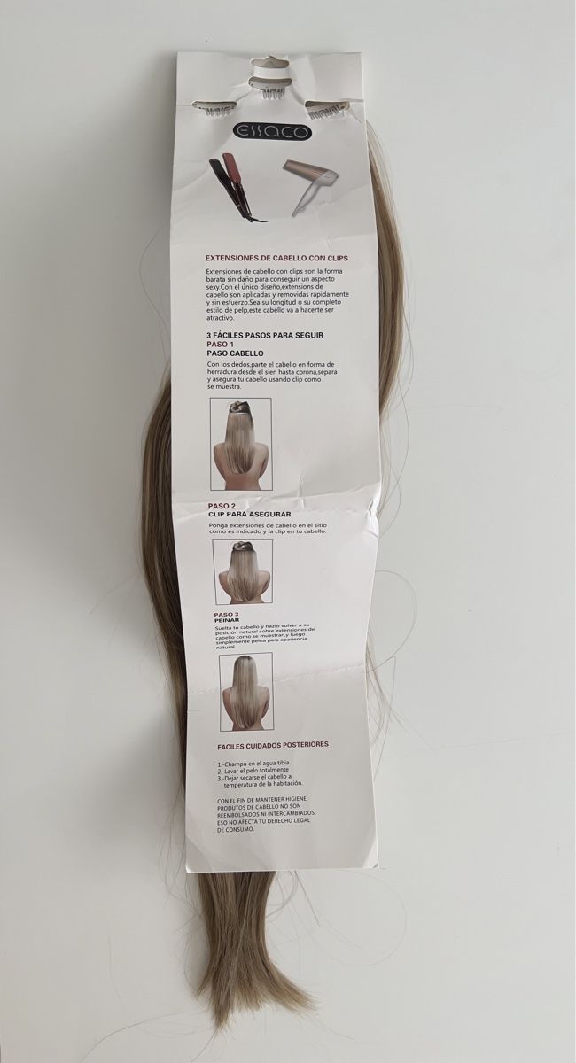 Parrucche: Haare, Haare auf Klammern – Nuovo (secondo la descrizione) da Baar venduto da rom_j56y 3