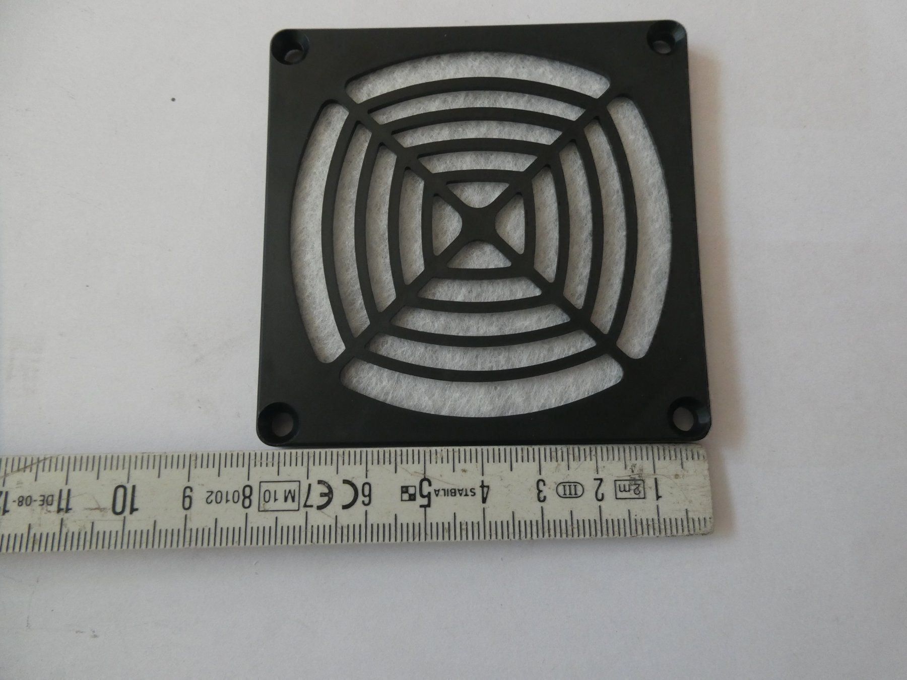 Lüftung: 1Stk. Lüfterfilter 80x80mm – Neu (gemäss Beschreibung) aus Fulenbach von Hach0 1