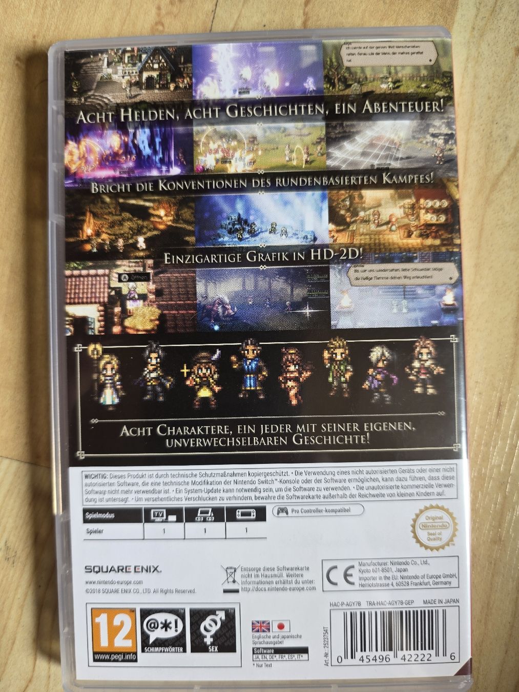 Giochi: Octopath Traveler Nintendo Switch Spiel  – Usato da Ehrendingen venduto da lax21 1