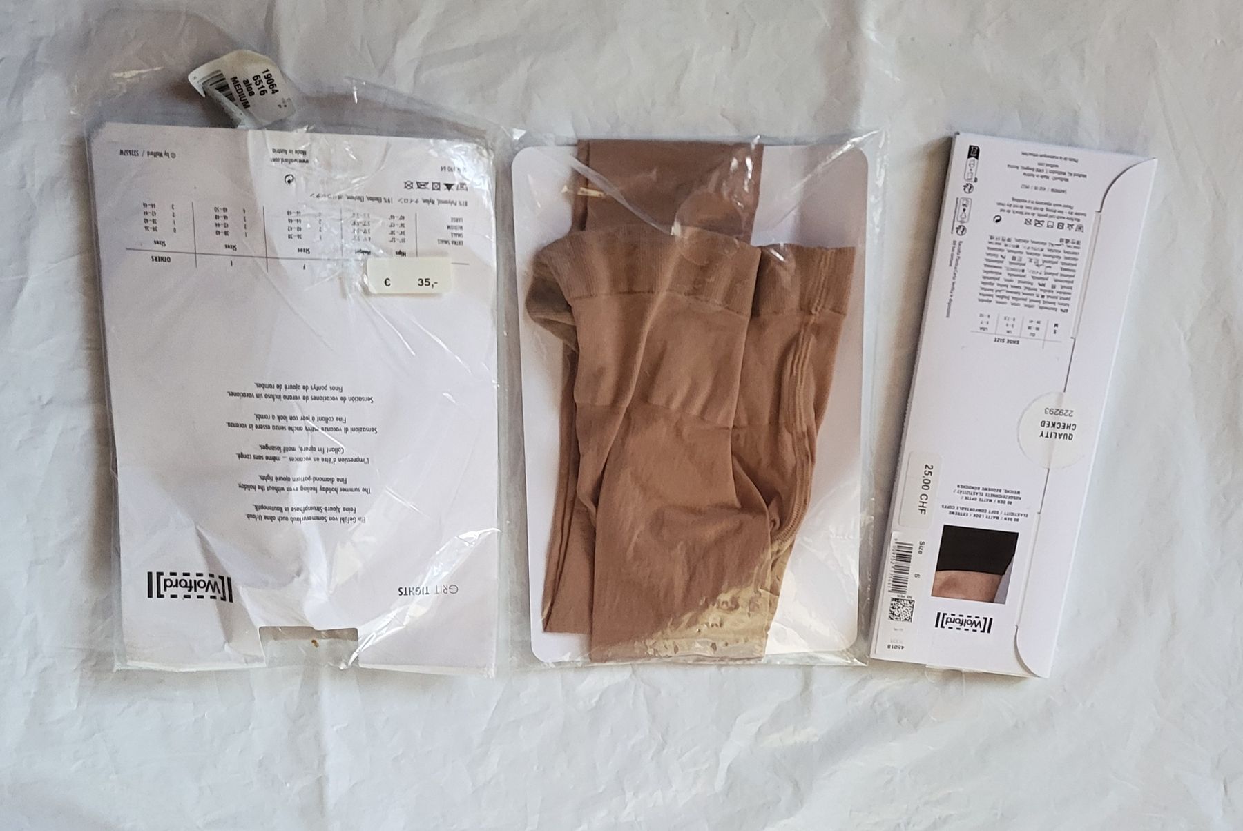 Wolford Calze & Collant: 2Wolford collants neufs, et 1 stockette taille S/M – Nuovo (secondo la descrizione) da Niedergösgen venduto da Eva2410 9
