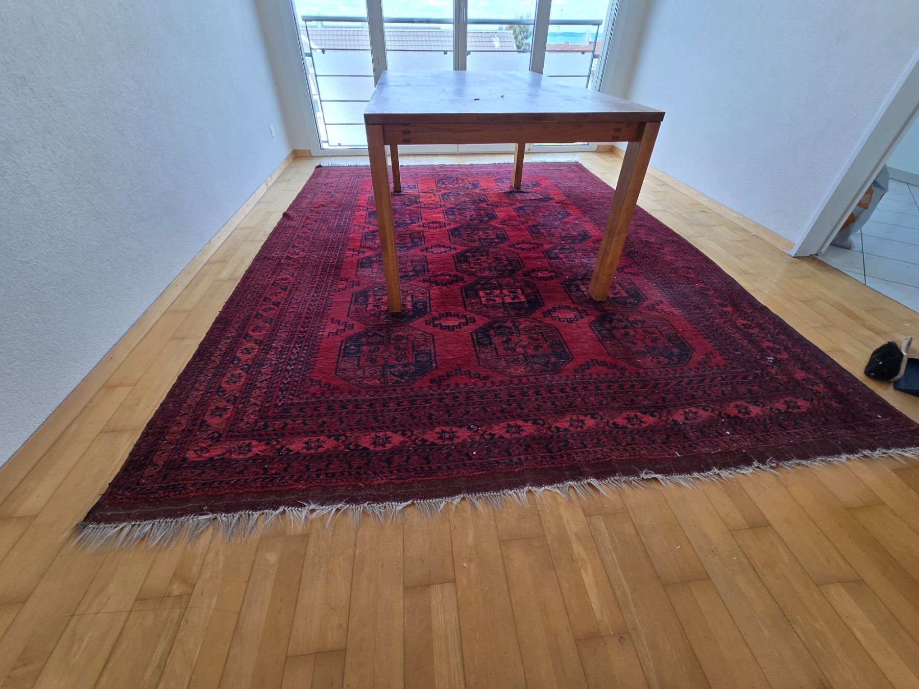 Tappeti: Echter Orientteppich, Rot/Schwarz,  antik! – Usato da St gallen venduto da bb_12 4
