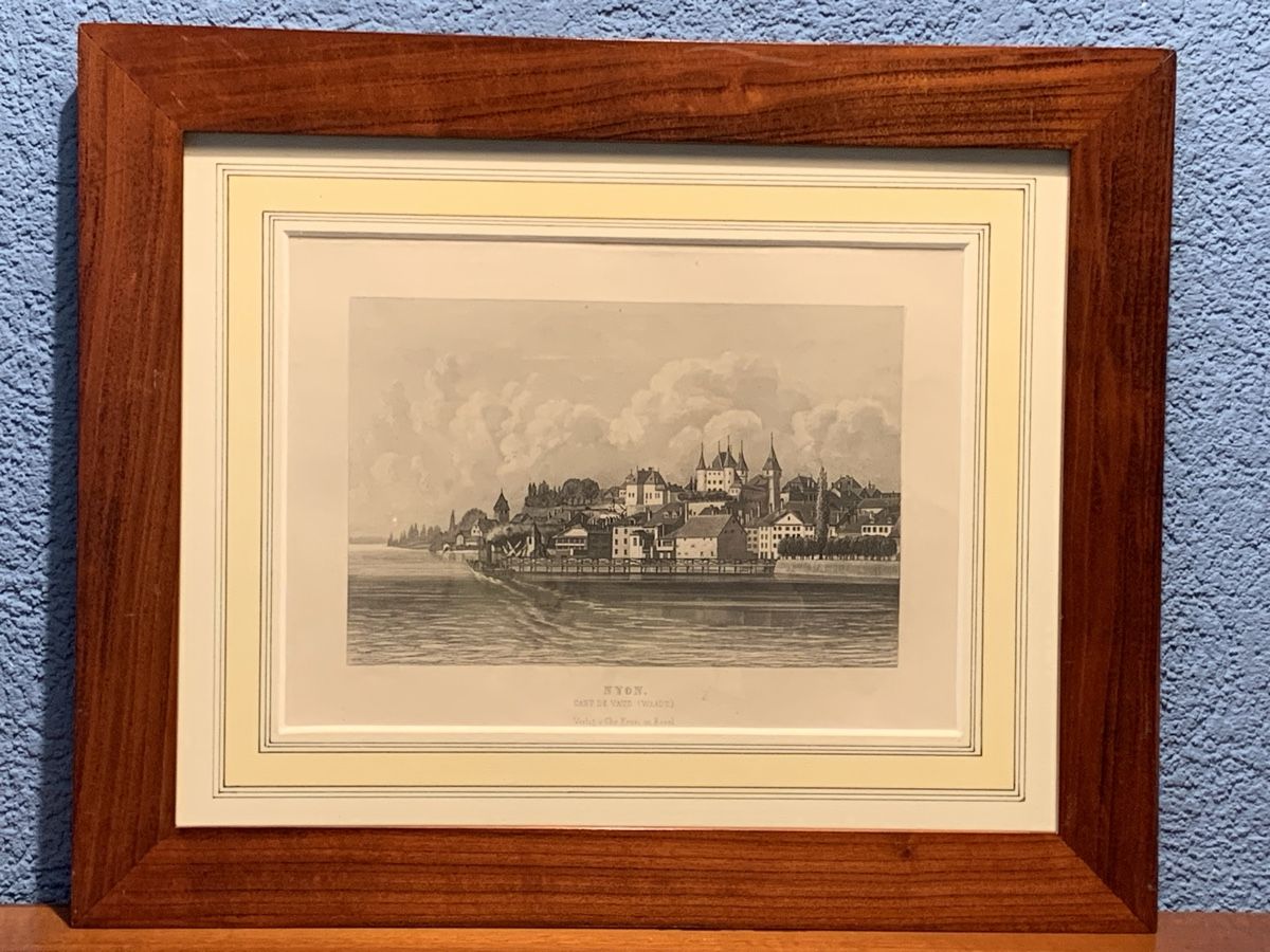 Stiche: Vue panoramique de NYON – Gebraucht aus Veytaux von Latourelle