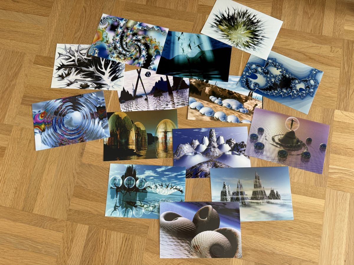 Cartoline postali: Foto Set Magic Carpet Artworks 1997 – Nuovo (secondo la descrizione) da Thun venduto da tah_767v