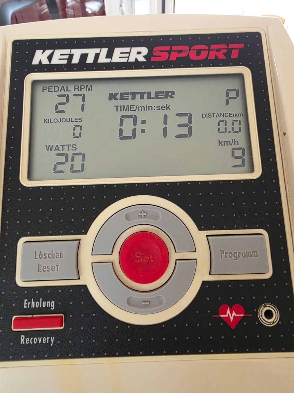 Kettler Hometrainer: Haimtraner Kettler Ergo Meter TX1 – Usato da Zürich venduto da Aorus 3