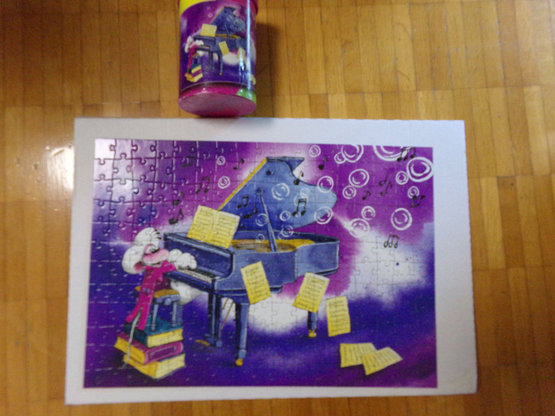 Puzzle: Diddl Puzzle  204 Teile Diddl am Klavier – Usato da Winterthur venduto da Jessi_di 1