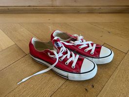 Rote Converse All Stars, Grösse 36.5, ungetragen!