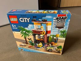 Lego City 60328 Rettungsschwimmer-Station neu & OVP