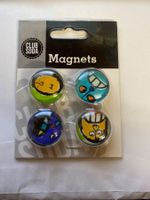 Lot de 4 aimants Club Soda neufs - Idée cadeau!