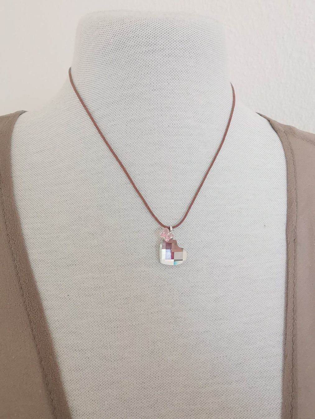 Swarovski Catenine: Swarovski Kette Mini Pendant Herzli – Nuovo (secondo la descrizione) da Zürich venduto da Efriede