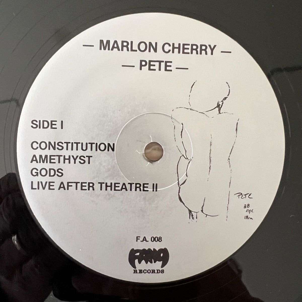 Schallplatten: Marlon Cherry - Pete / 1. US-Press. 1990 - TOP – Gebraucht aus Gais von soundcave57 2
