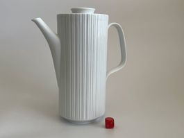 Elegante Tee Kaffeekanne gerippt Rosenthal Studio Line 1l