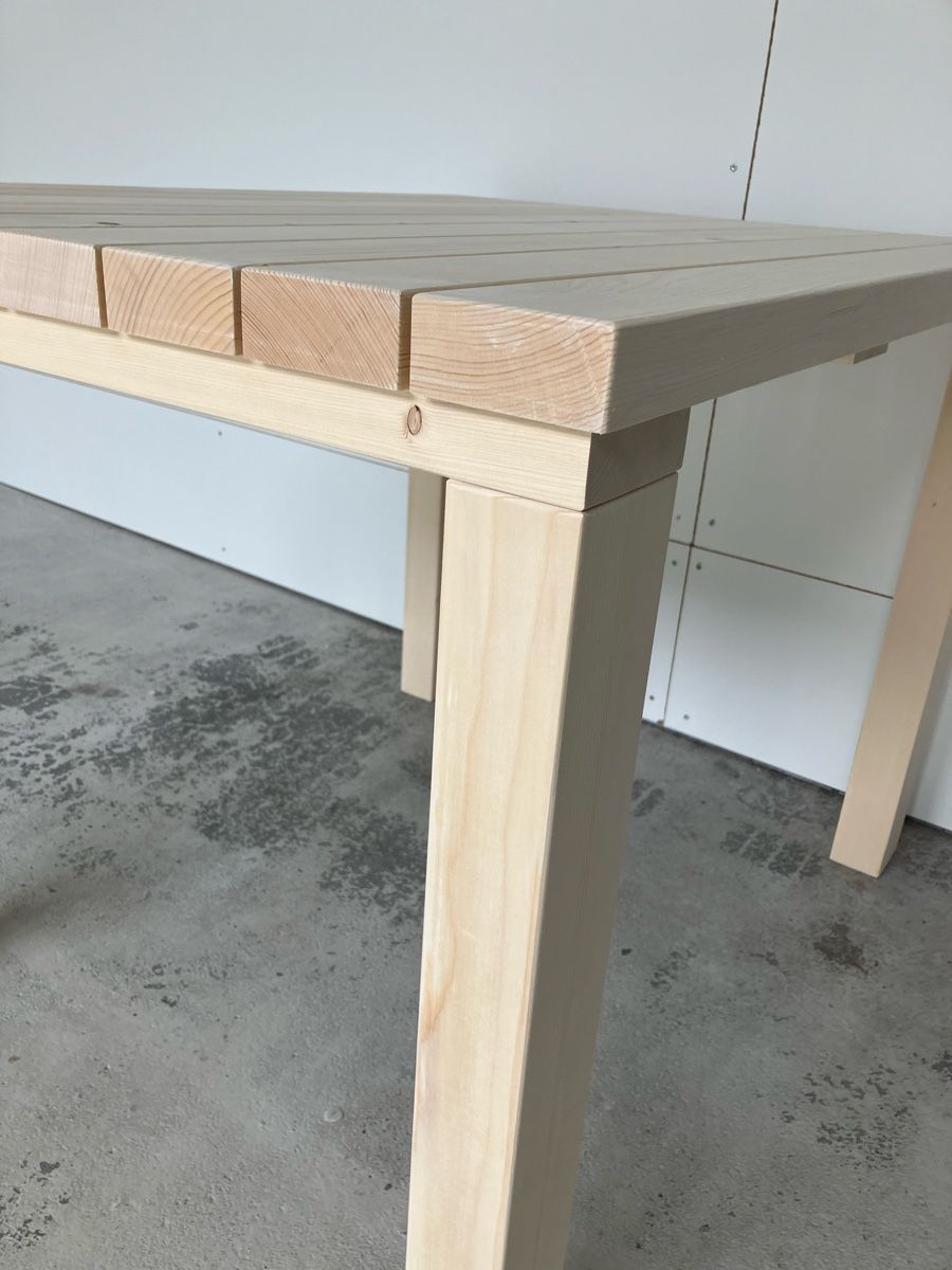 Tavoli: NEU Gartentisch aus Fichte 1m x 0.8 m – Nuovo (secondo la descrizione) da Werthenstein venduto da LEGE77 4