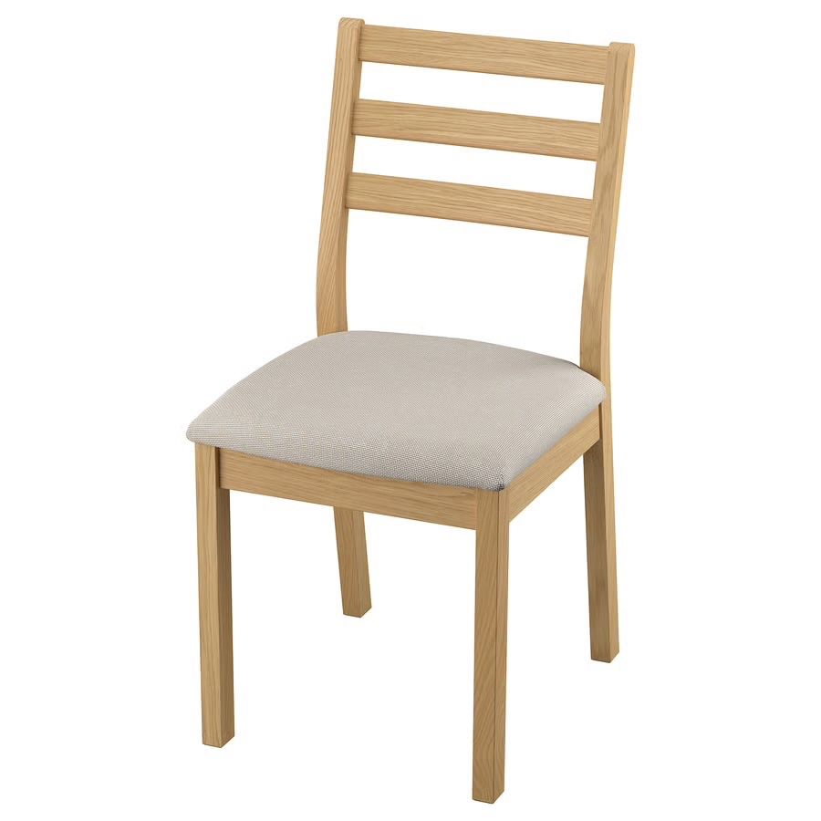 Ikea Sedie: 4× IKEA TONSTAD Stühle – Eichenoptik / Hellbeige – Usato da Dübendorf venduto da kha_d6sf