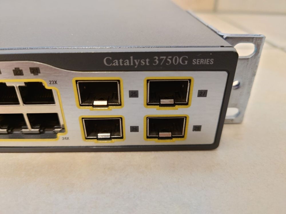 Cisco Catalyst 3750G Series 24 Port managed Switch (Rack) (Gebraucht ...