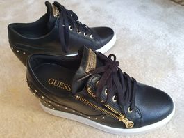 Baskets GUESS Finna en cuir, 38 EU