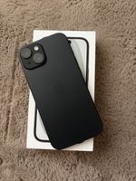 Apple iPhone 15 schwarz 256GB mit viel Zubehör!