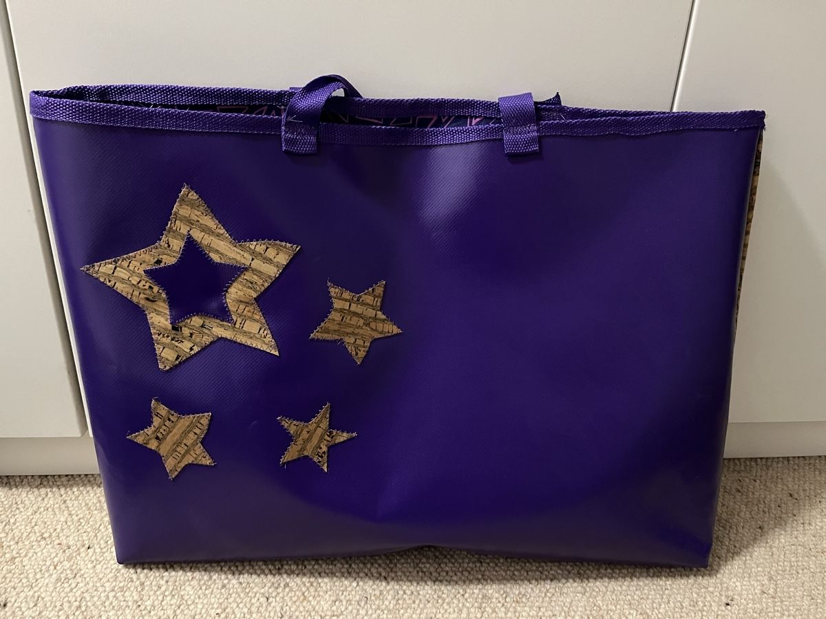 Borse da donna: Trendige Korktasche mit Sternen – Nuovo (secondo la descrizione) da Schaffhausen venduto da grogga 1