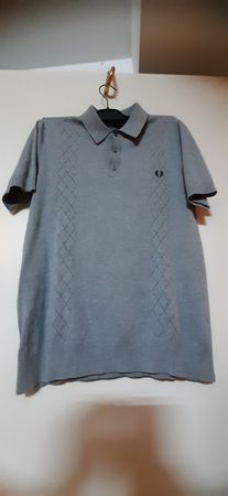 Fred Perry Pointelle Knitted Shirt