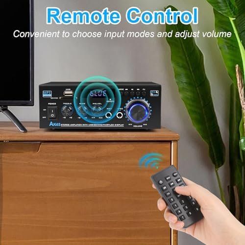 Verstärker: HiFi-Verstärker Mini Bluetooth Stereo Audio Verstärker – Neu und originalverpackt aus Hundwil von Pakethase 6