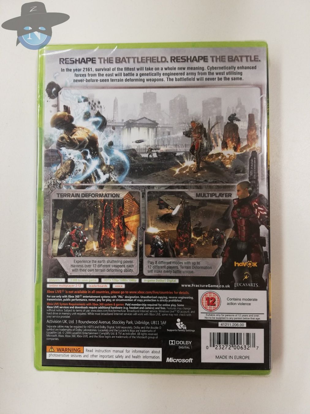 Microsoft Giochi: Fracture / XBox 360 / NEU - sealed - OVP, bitte lesen – Nuovo (secondo la descrizione) da St. Gallen venduto da zorro_dc 1