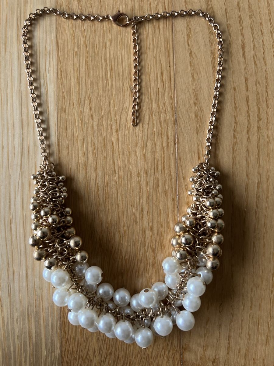 Catenine: Elegante Perlenkette Gold – Usato da St.Gallen venduto da Shopaholic5 2