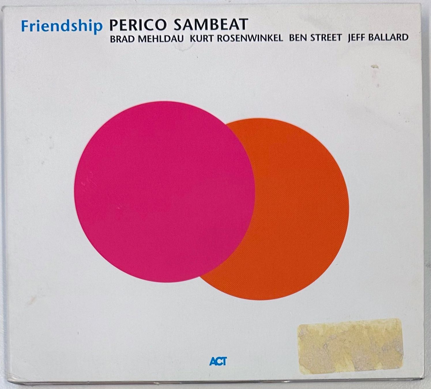 CDs: Perico Sambeat – Friendship – Gebraucht aus Martigny von jereq