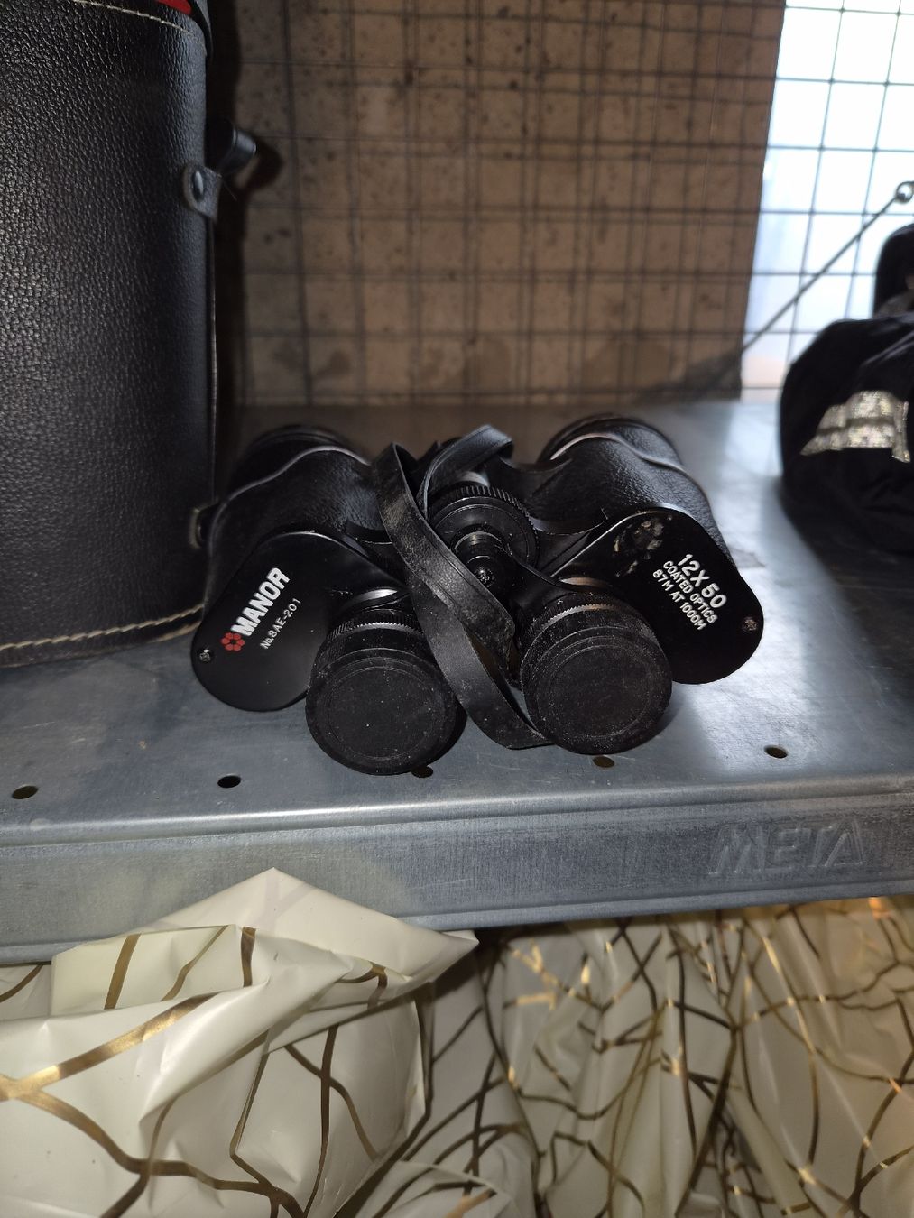 Binocoli: Fernglas 12x50 Manor mit Tasche – Usato da Hochdorf venduto da TT_GARAGE 2