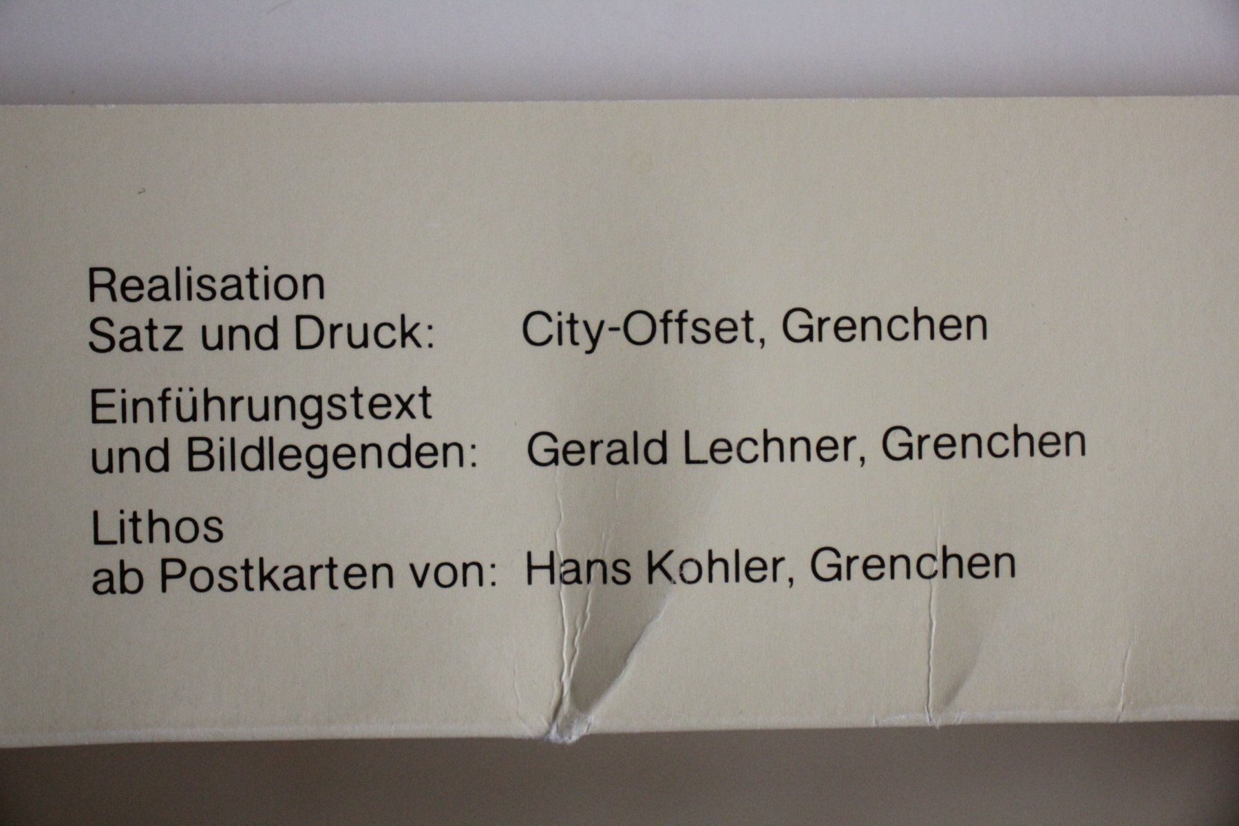 Posters & Illustrations: Das alte Grenchen - 3 Bilder – D'occasion à Wiedlisbach par han_n6ff 7