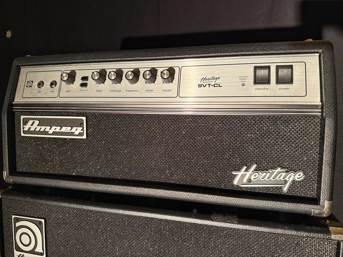 Ampeg Verstärker: Ampeq SVT-CL/-810E Heritage Fullstack – Gebraucht aus Diessbach b. Büren von TimVonUTBF 1