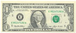 USA 1 Dollar 1993 Federal Reserve E Richmond UNC P490a