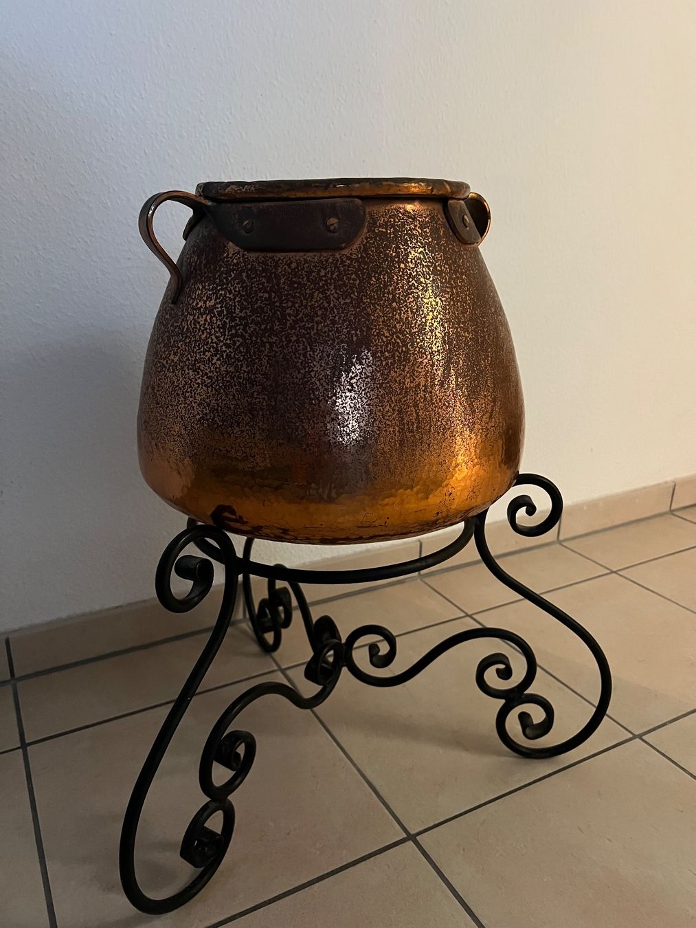 Toutes les décorations: Kupfergefäss mit Ständer – Neuf (Voir description) à Ronco sopra Ascona par heisenberg02 1