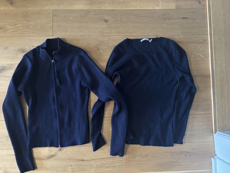 2 blaue Pullover Damen S
