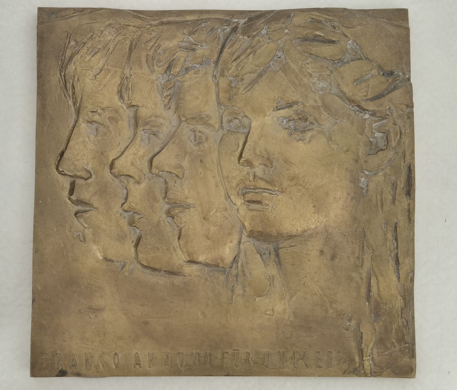 Sculture & Statue: Annoni Bronce Relief – Usato da Greppen venduto da hploetscher