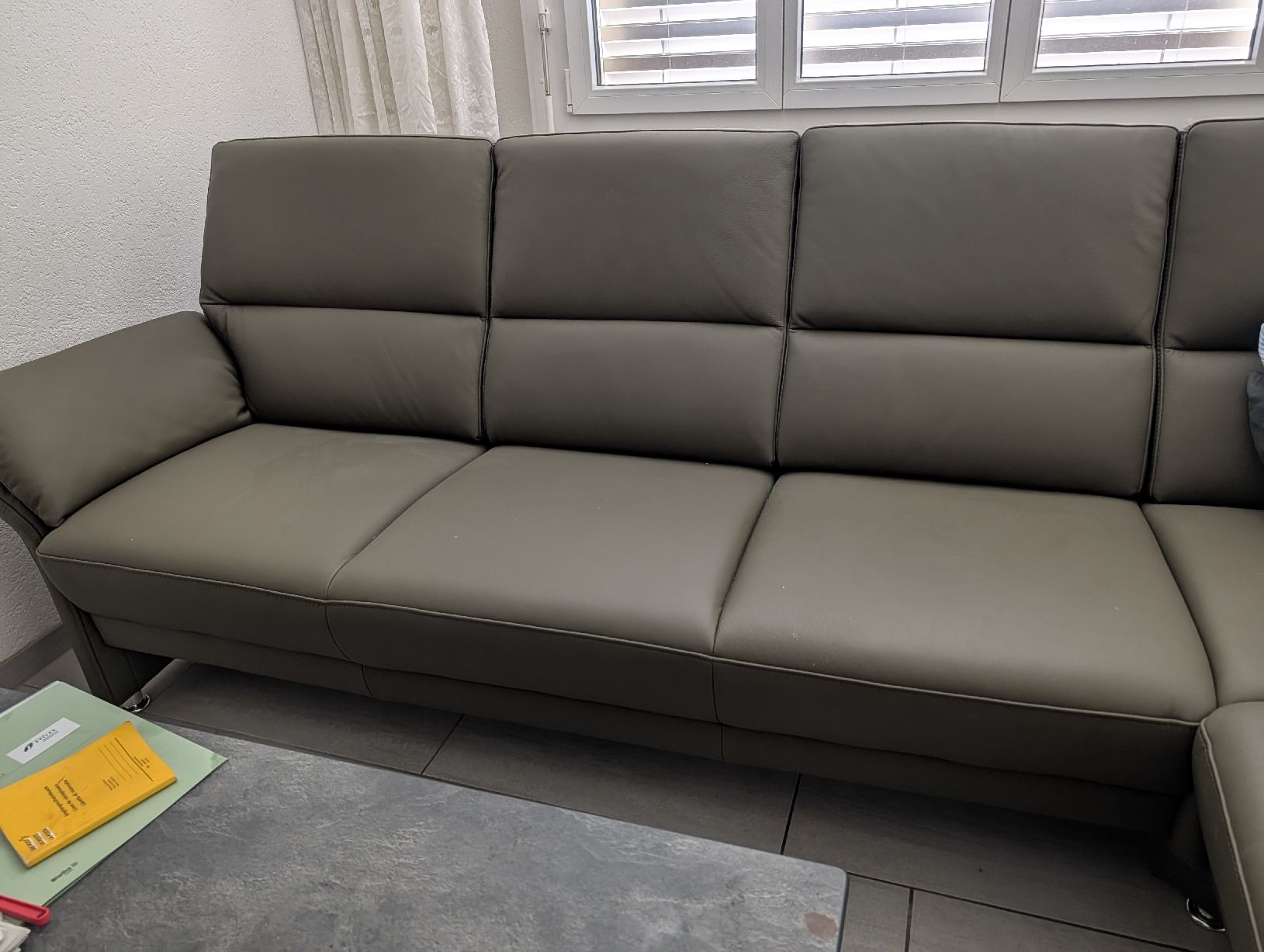 Sofas: Ecksofa Leder  neuwertig – Neuf (Voir description) à Aarwangen par Staerndli_7 1