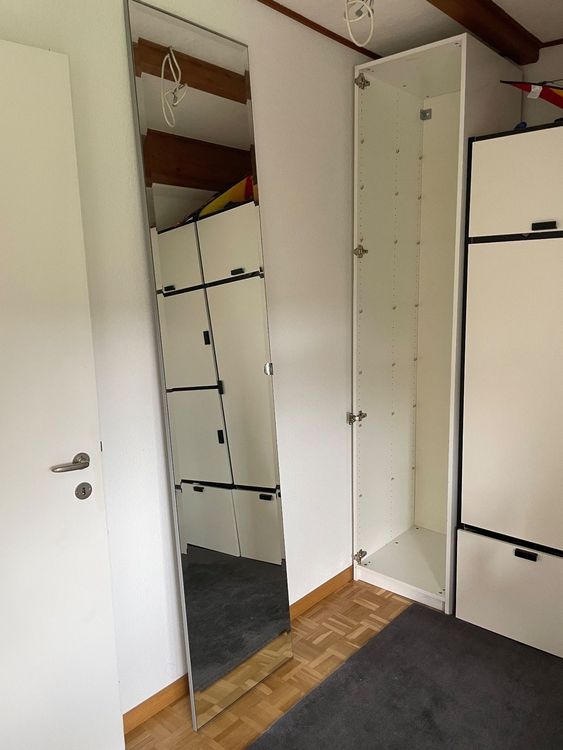 Ikea PAX Schank (236x50x60) mit Spiegeltür (Gebraucht) in Schwerzenbach ...