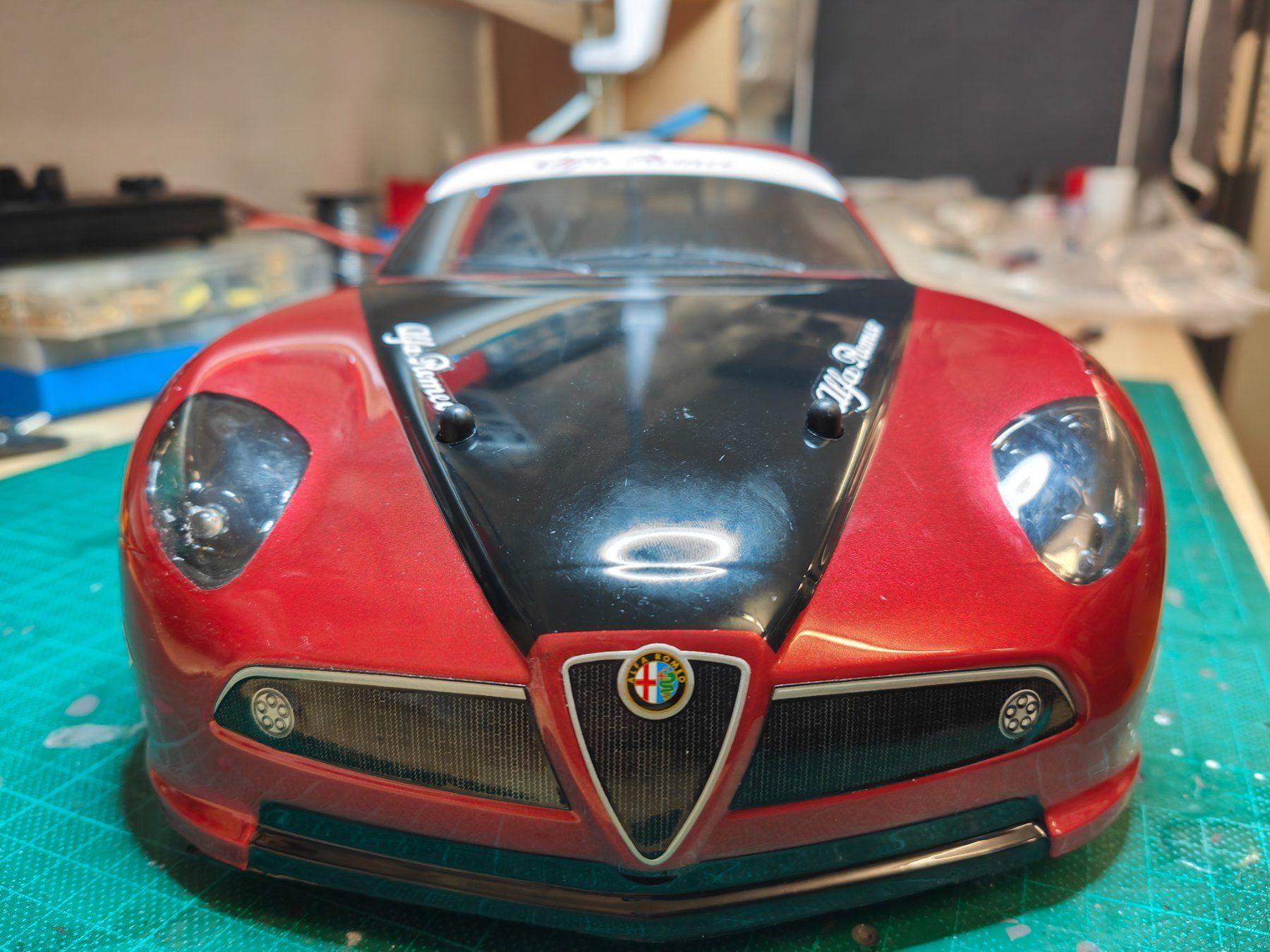 RC Kits de montage: HPI Karo Alfa Competition C8 mit LED – D'occasion à Hirschthal par rc-xdreams 2