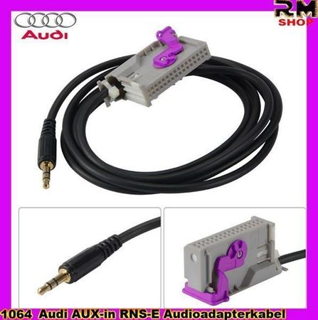 Audi AUX-in RNS-E Audioadapterkabel