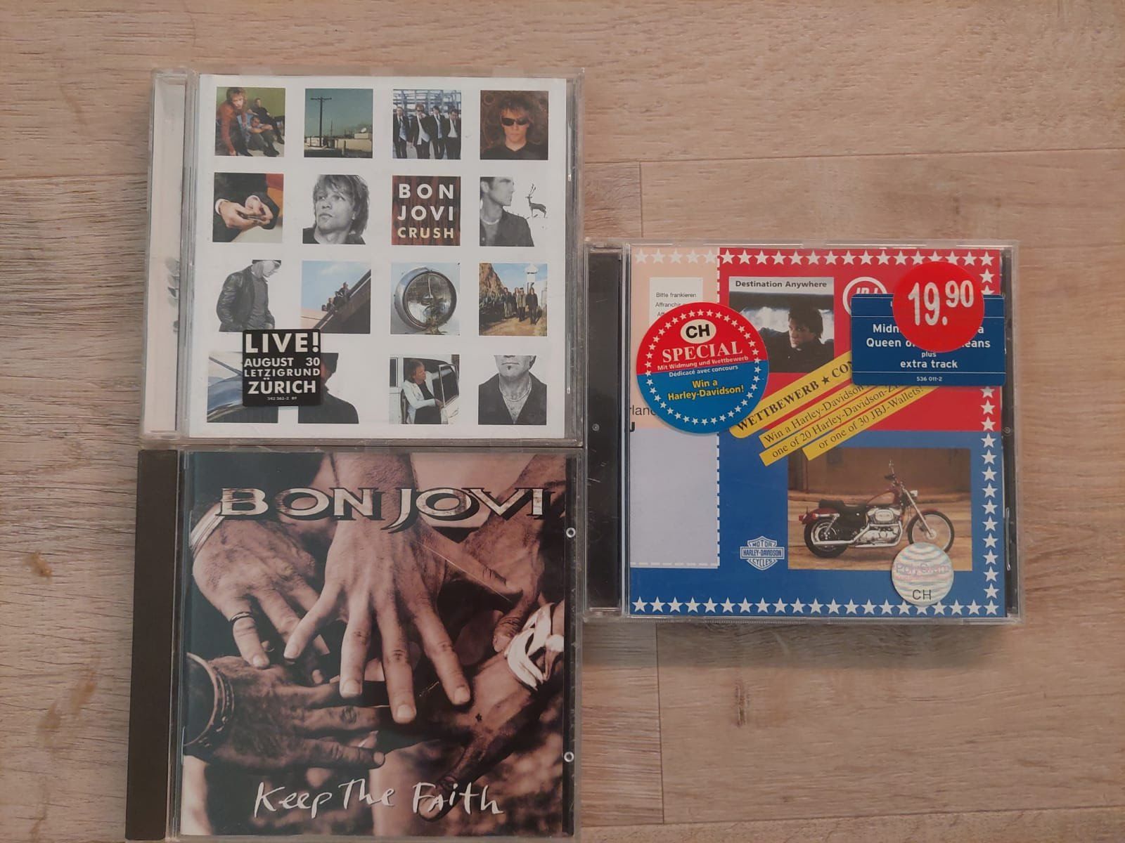 CD: 3 Bon Jovi CDs – Usato da St. Moritz venduto da simu3082
