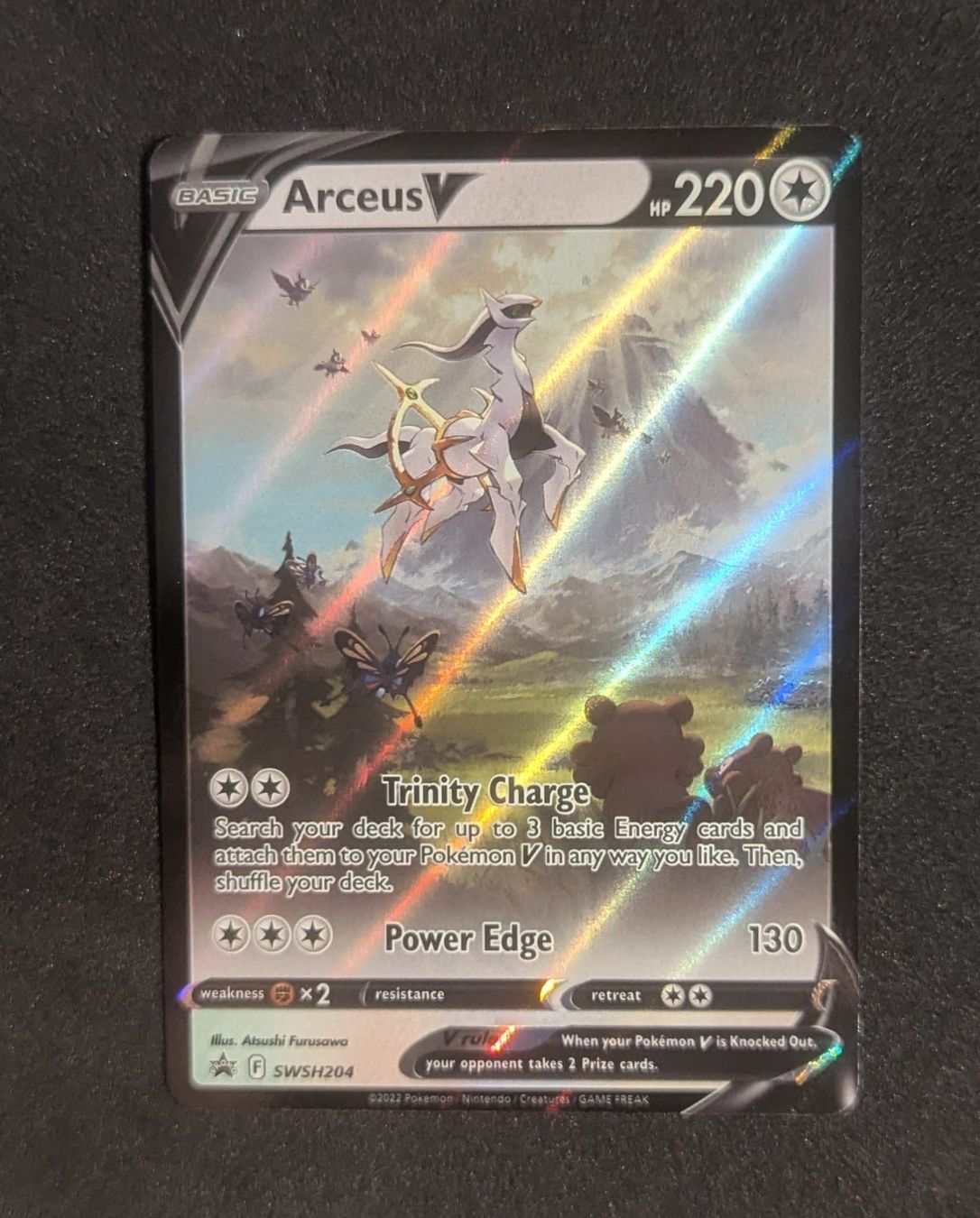 Pokémon Sammelbilder & Trading cards: Arceus V SWSH204 – Gebraucht aus Zürich von printz7
